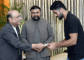 President Zardari awards Rs100m to karate champion Shahzaib Rindh